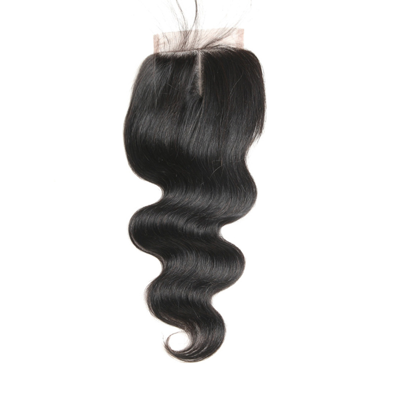 body wave human hair weave and closure10