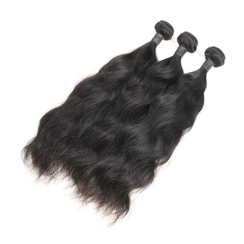 brazilian natural wave human hair weaves8