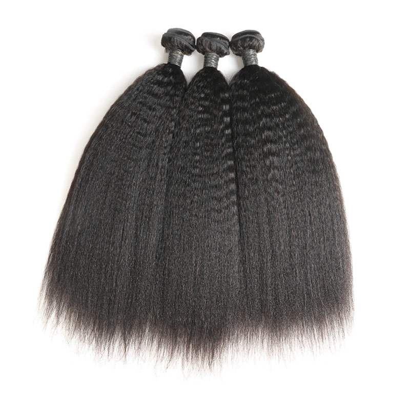 kinky straight hair weave7