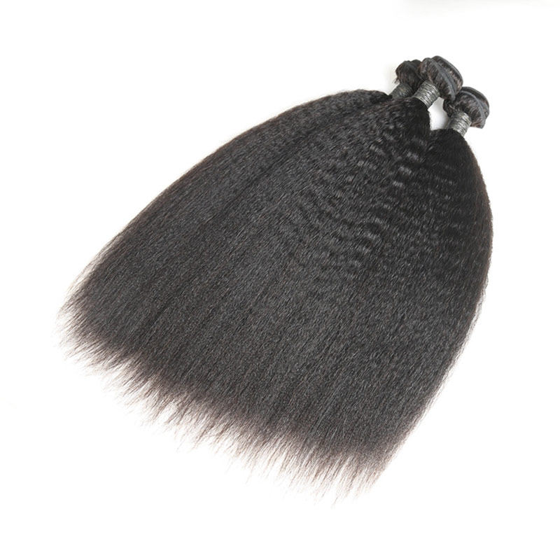 kinky straight hair weave8